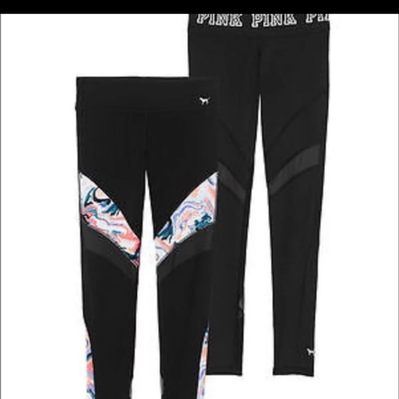 VS Pink Reversible Active Leggings - Picture 2 of 6